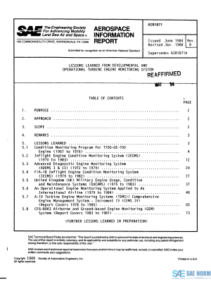 SAE AIR 1871 Series PDF