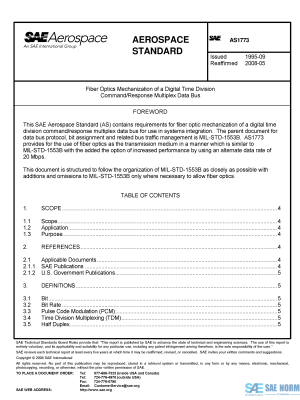 SAE AS 1773 Series PDF