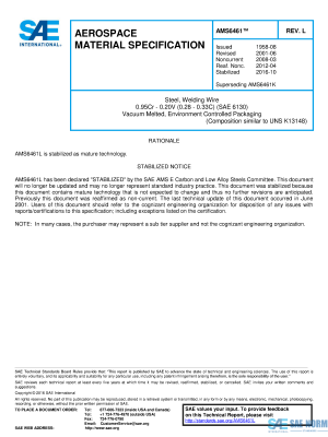 SAE AMS 6461 Series PDF