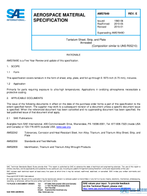 SAE AMS 7849 Series PDF