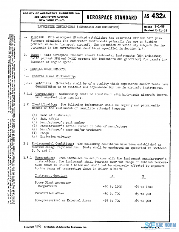 SAE AS 432 Series PDF