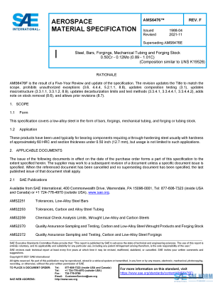 SAE AMS 6476 Series PDF