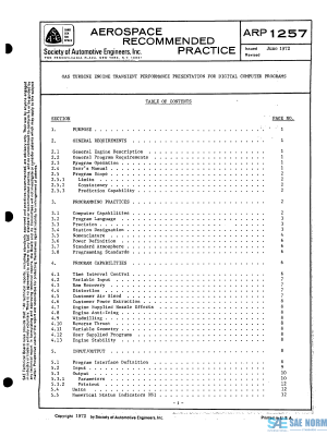 SAE ARP 1257 Series PDF
