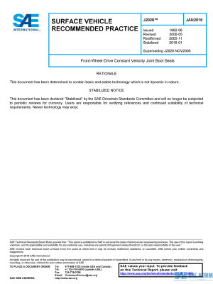 SAE J 2028 Series PDF