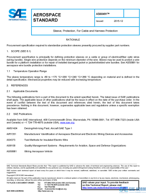 SAE AS 60491 Series PDF