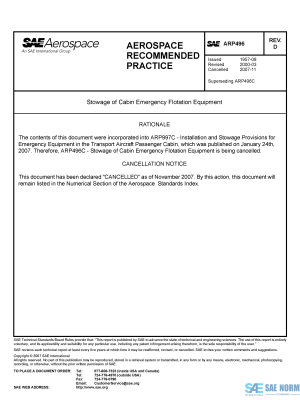 SAE ARP 496 Series PDF