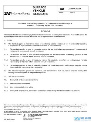 SAE J 2765 Series PDF
