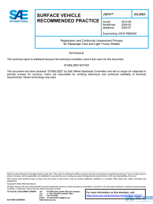 SAE J 3010 Series PDF