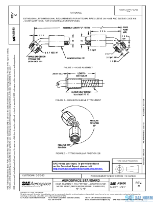 SAE AS 650 Series PDF
