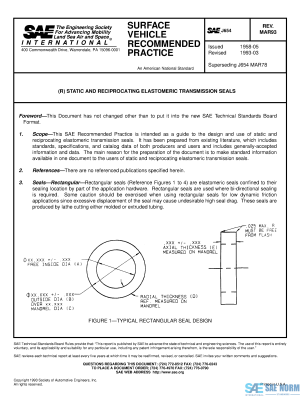 SAE J 654 Series PDF