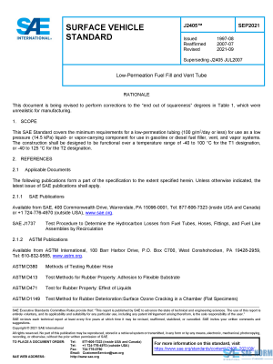 SAE J 2405 Series PDF