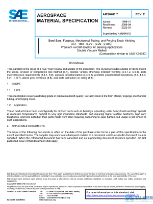 SAE AMS 6481 Series PDF