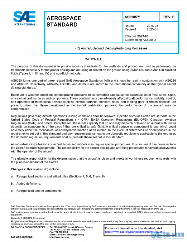 SAE AS 6285 Series PDF