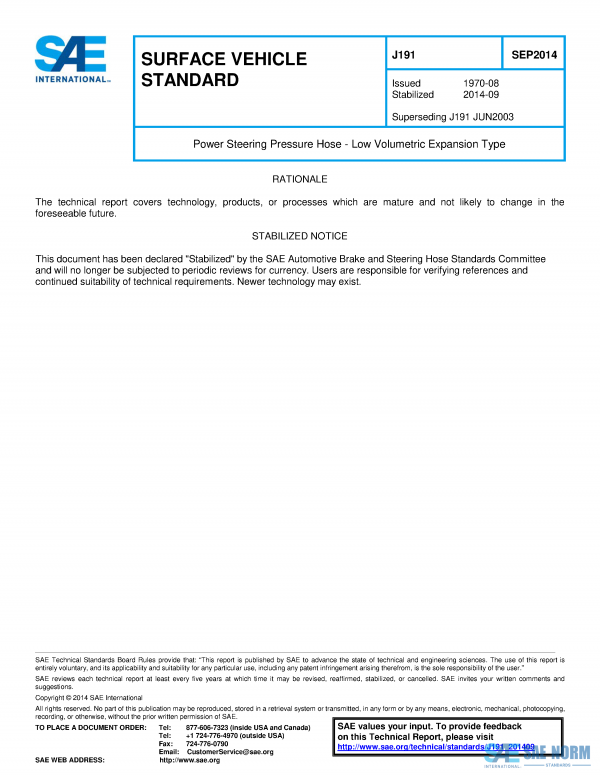 SAE J 191 Series PDF