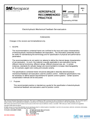 SAE ARP 988 Series PDF
