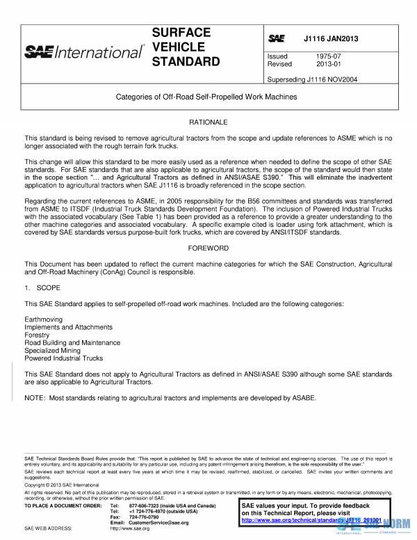 SAE J 1116 Series PDF