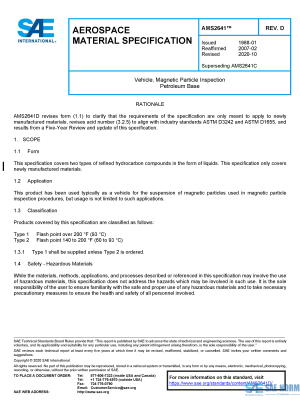 SAE AMS 2641 Series PDF