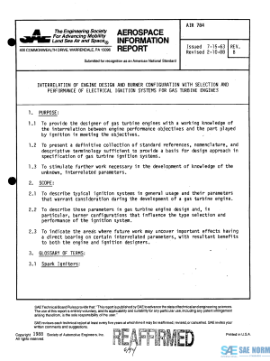 SAE AIR 784 Series PDF