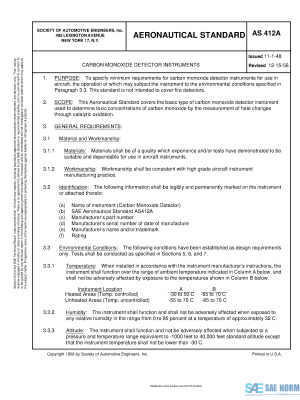 SAE AS 412 Series PDF