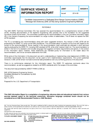 SAE J 3067 Series PDF