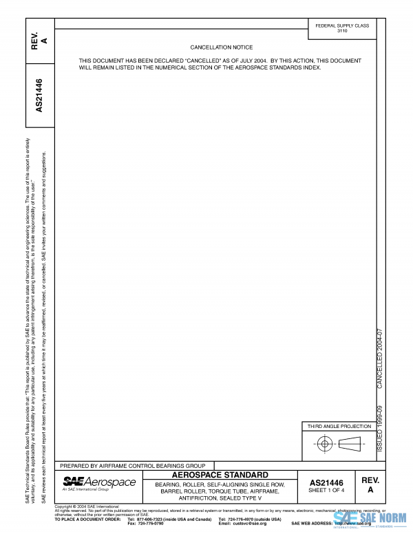 SAE AS 21446 Series PDF