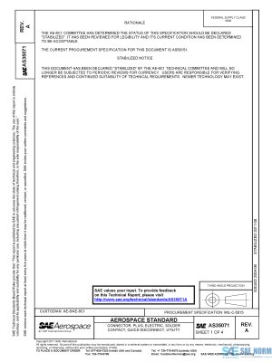 SAE AS 35071 Series PDF