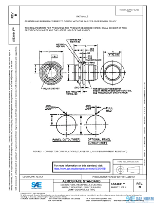 SAE AS 34041 Series PDF