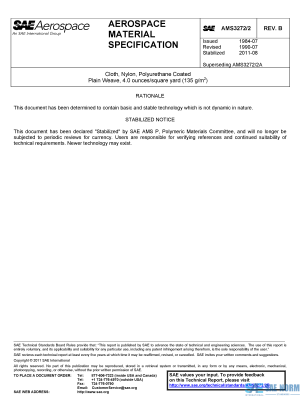 SAE AMS 3272/2 Series PDF