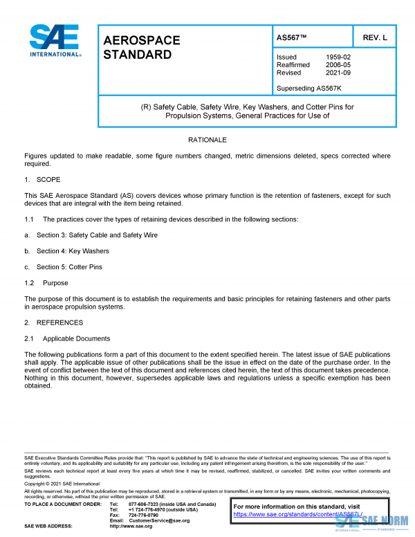 SAE AS 567 Series PDF
