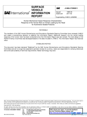 SAE J 1460/2 Series PDF