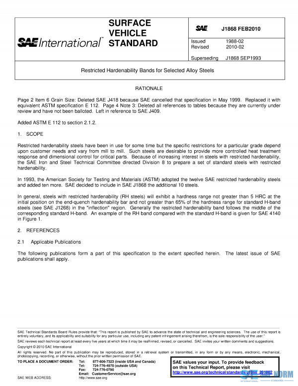 SAE J 1868 Series PDF