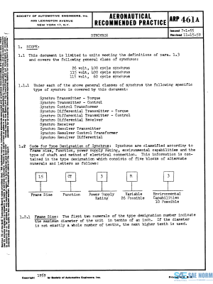 SAE ARP 461 Series PDF