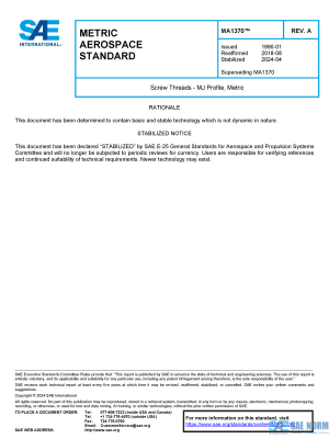 SAE MA 1370 Series PDF