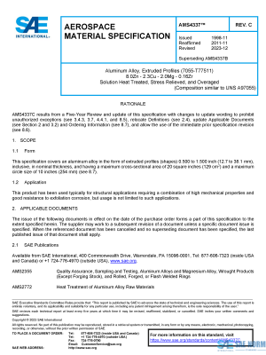 SAE AMS 4337 Series PDF