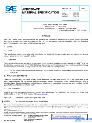 SAE AMS 4763 Series PDF