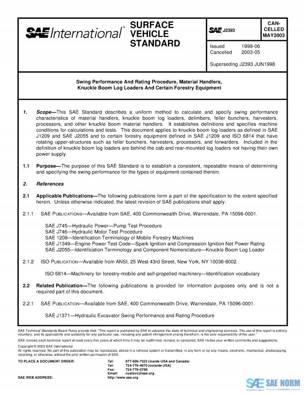 SAE J 2393 Series PDF