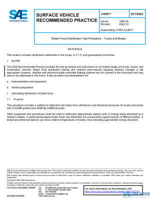SAE J 1505 Series PDF
