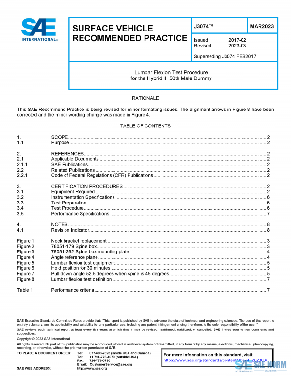SAE J 3074 Series PDF