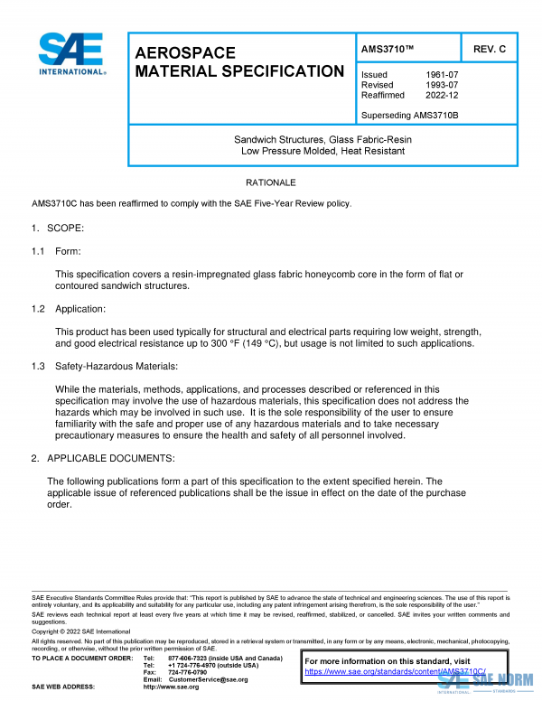 SAE AMS 3710 Series PDF