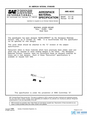 SAE AMS 4825 Series PDF