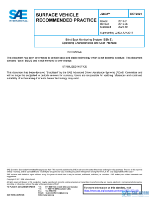 SAE J 2802 Series PDF