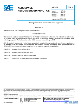 SAE ARP 1330 Series PDF