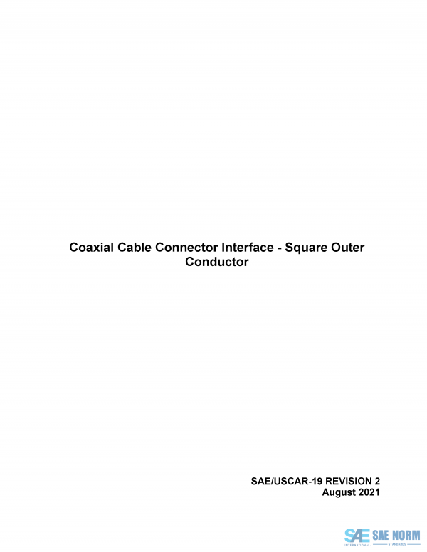 SAE USCAR 19 Series PDF