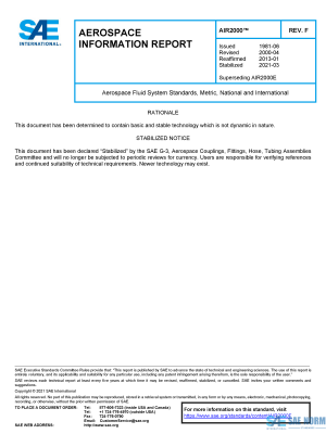SAE AIR 2000 Series PDF