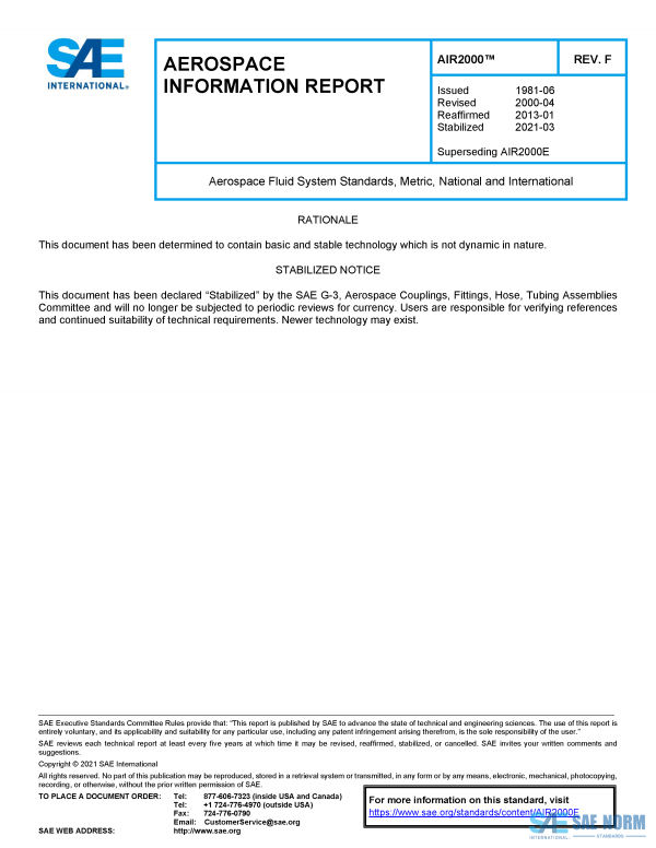 SAE AIR 2000 Series PDF