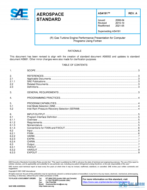 SAE AS 4191 Series PDF