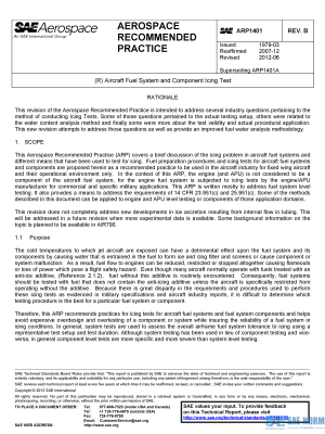 SAE ARP 1401 Series PDF