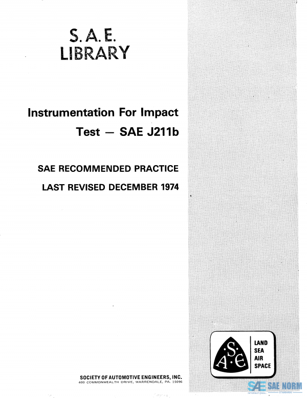 SAE J 211 Series PDF