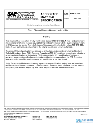 SAE AMSSTD 66 Series PDF