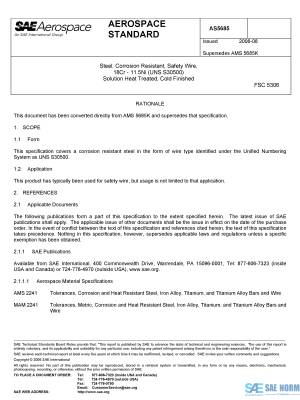 SAE AS 5685 Series PDF